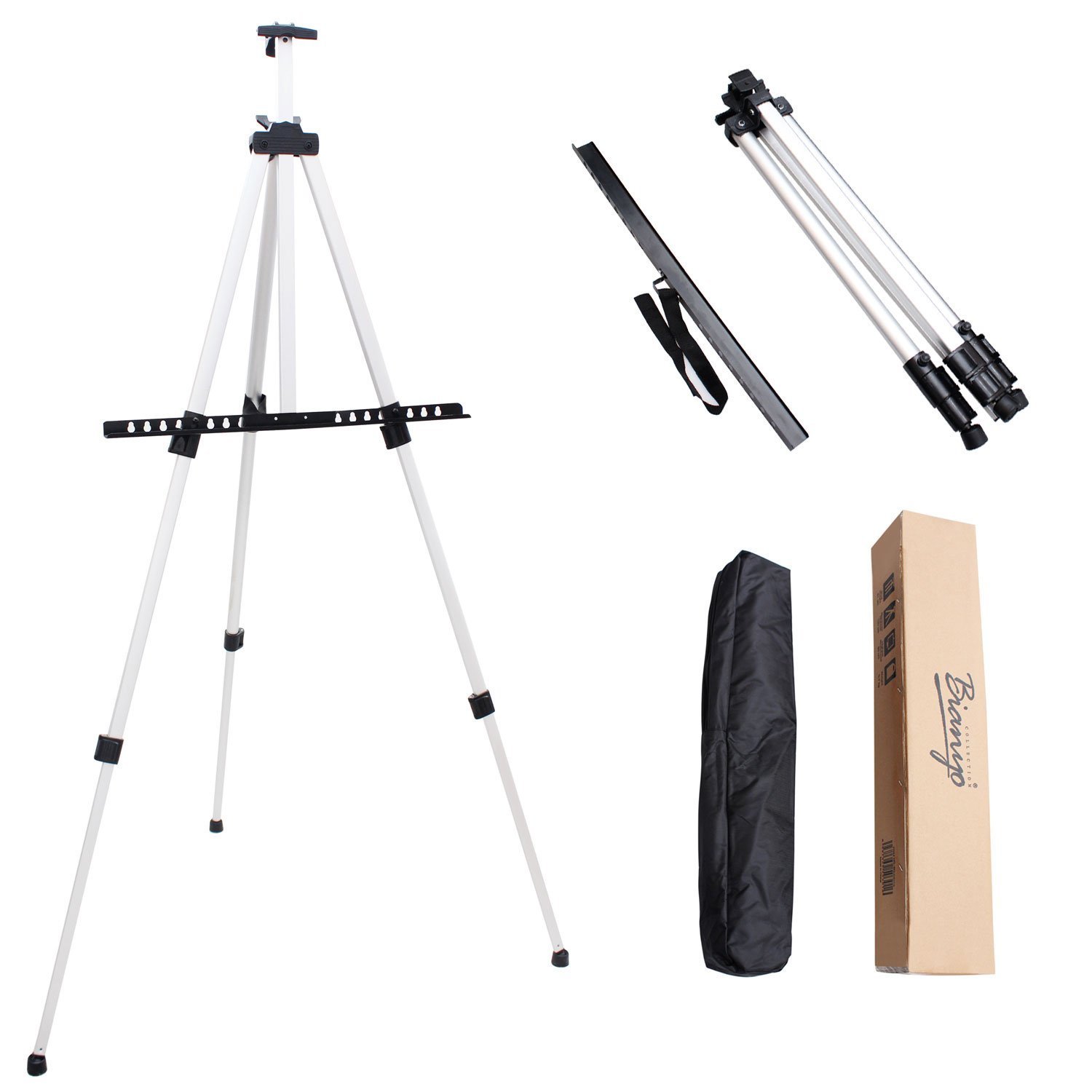 6 cm 折叠铝制画架 – 轻质桌面艺术站立 easels 适用于成人和儿童画